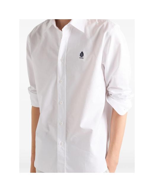 Prada White Shirts for men