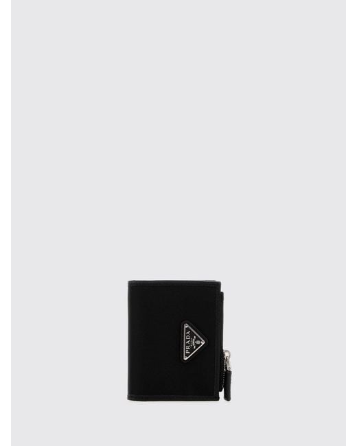 Prada White Re-Nylon Wallet for men