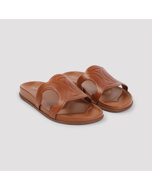 Céline Brown Triomphe Slide