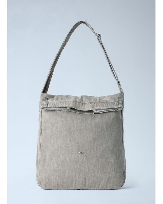 Our Legacy Gray Sling Crossbody Bag for men