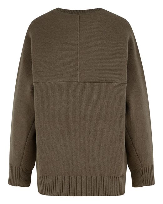 Lanvin Green Wool Blend Sweater
