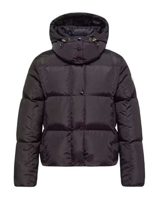 Moncler Black Castlenew Hooded Down Jacket