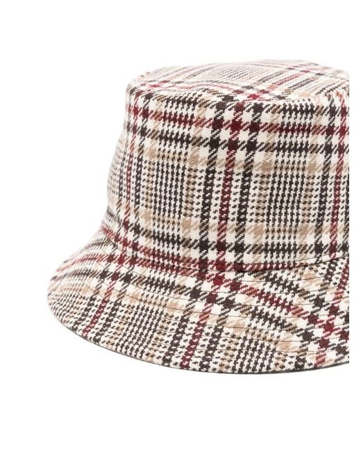 Céline White Wool Bob Hat