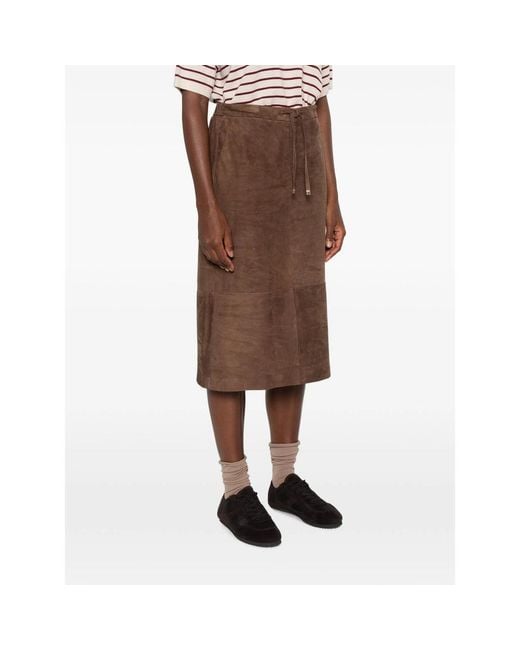 Max Mara Brown Skirts