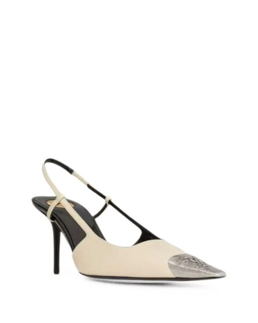 Saint Laurent White Pumps