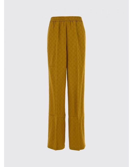 Gucci Yellow Pants