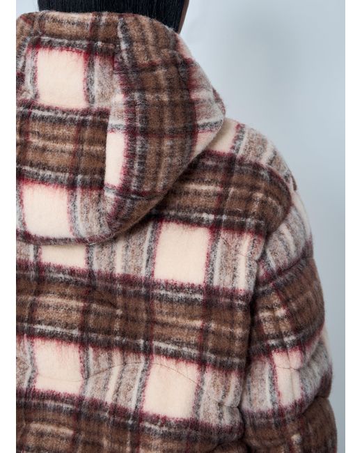 Moncler Red Cervi Short Down Jacket