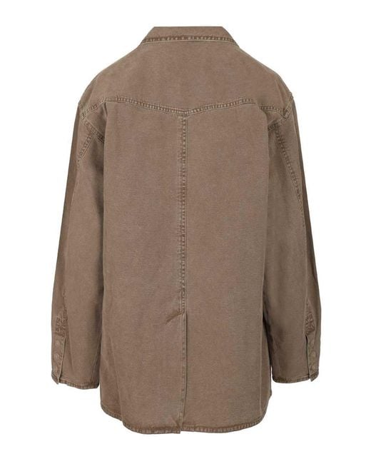 Isabel Marant Brown Light Jacket "Nevala"