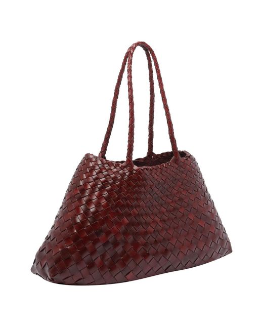Dragon Diffusion Red Large Santa Croce Shoulder Bag