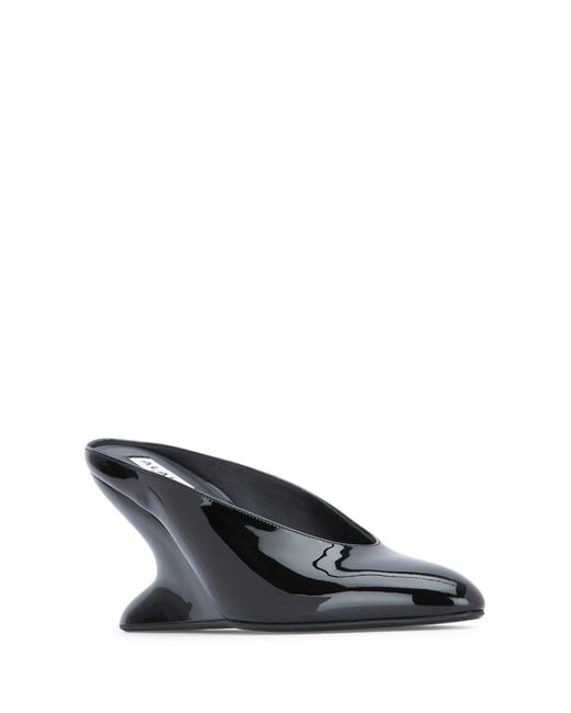 Alaïa Multicolor Wedge Mules 75