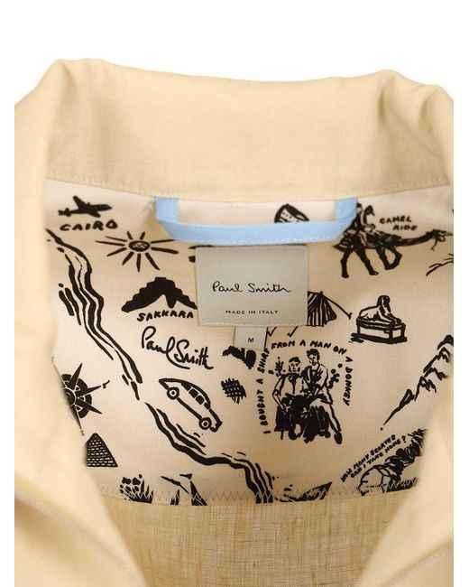 Paul Smith Natural Linen Jacket for men