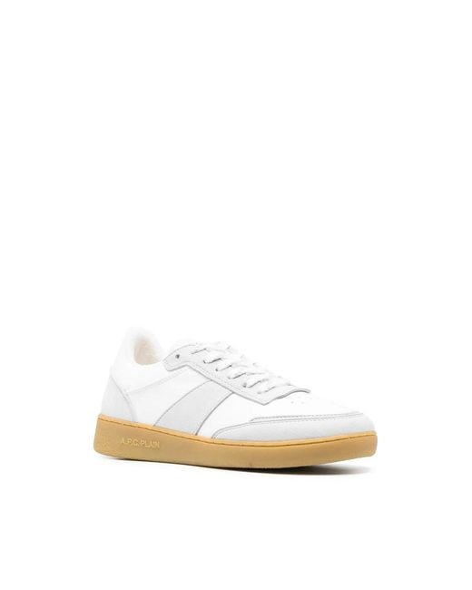 A.P.C. White Trainers for men