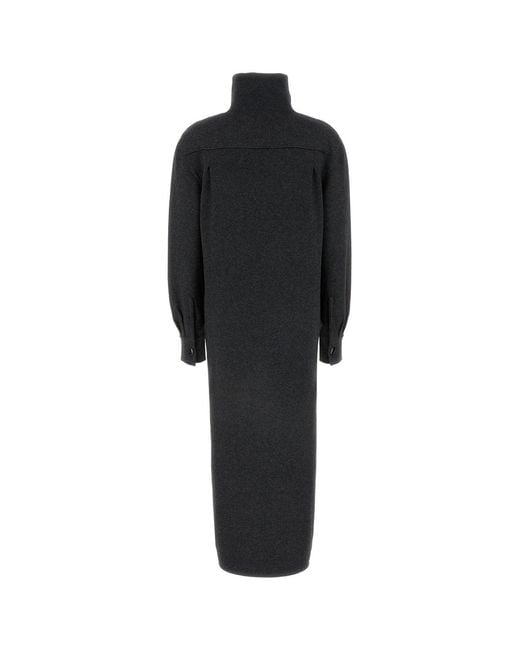 Givenchy Black Long Back High Neck Sweater