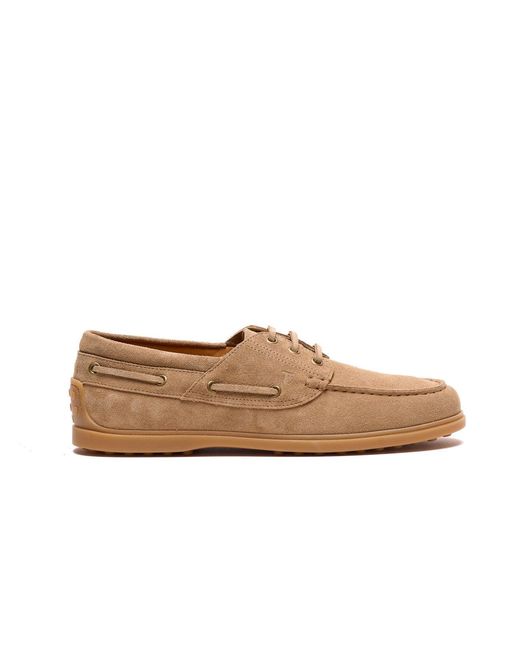 tods--Suede-Boat-Loafers.jpeg display picture 1