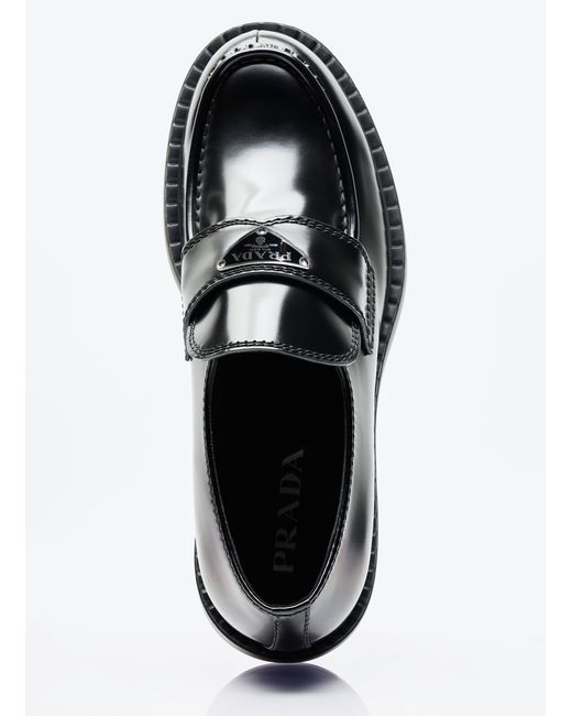 Prada White Chocolate Loafers for men