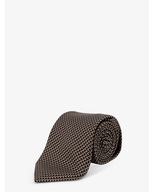 Tom Ford Brown Silk Tie for men