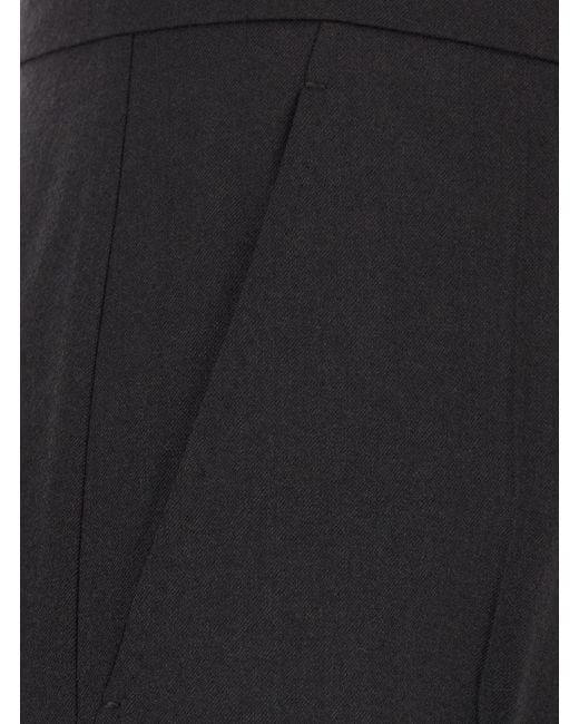 Max Mara Black 'Extra' Trousera With Side Pockets