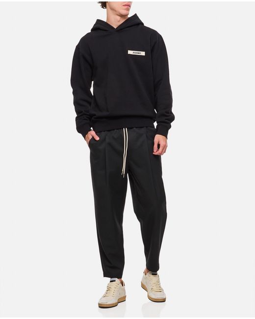 Jacquemus Blue Gros Grain Sweatshirt for men