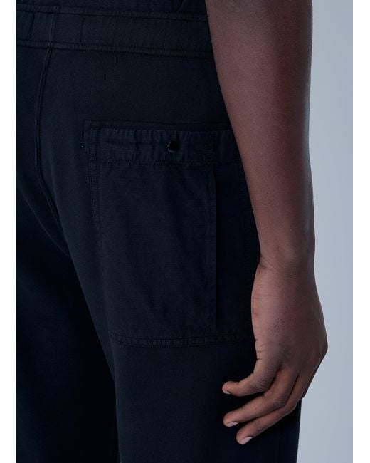 Stone Island Blue Logo Patch Track Pants for men