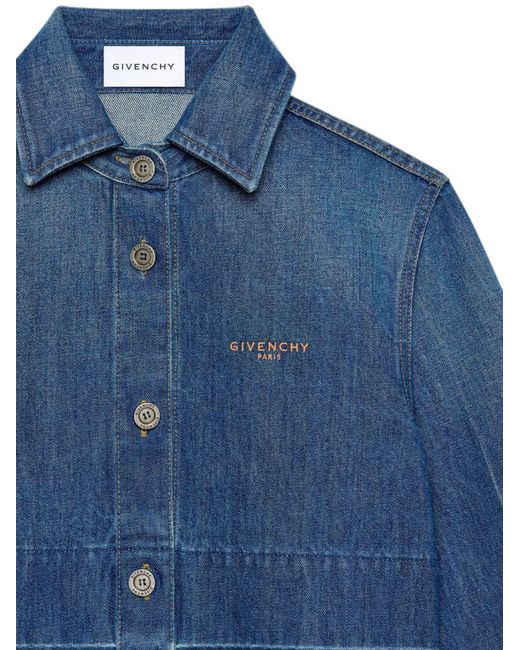 Givenchy Blue Denim Cotton Jacket