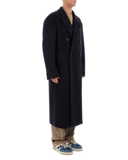 Fendi Black Cappotto for men