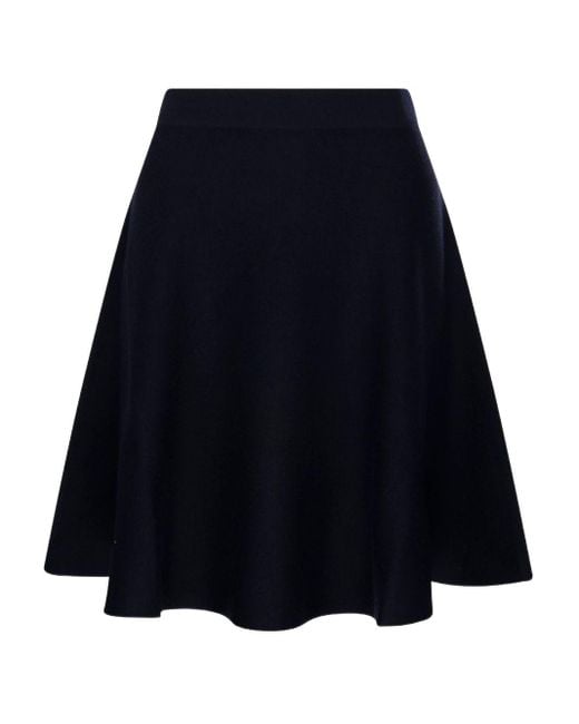 Max Mara Blue Charcoal Pile Baseball Cap