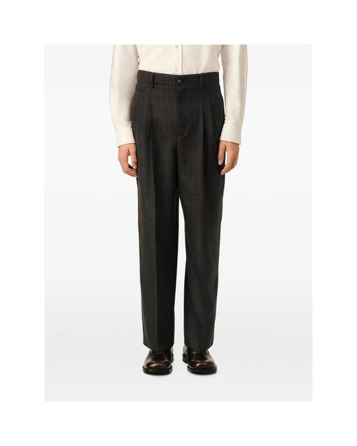 AMI Black Trousers for men