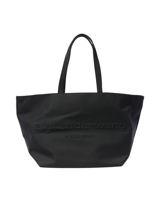 Alexander Wang Black Punch Tote Bag