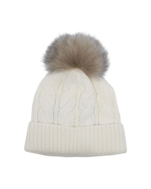 Moncler Gray Logo Hat