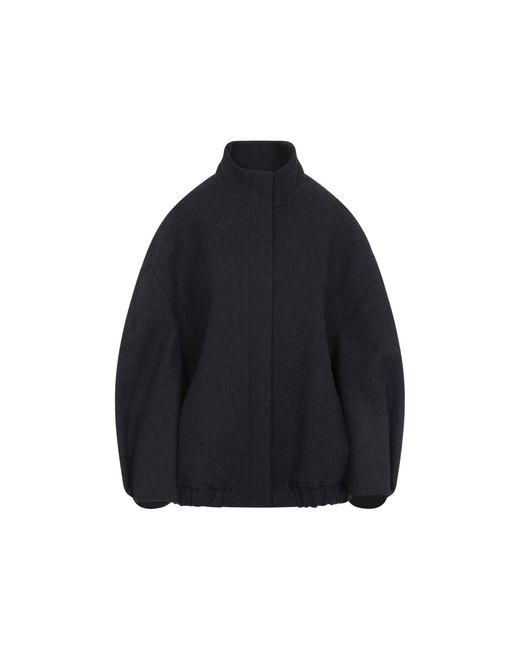 Dries Van Noten Blue Bomber Jackets Grey