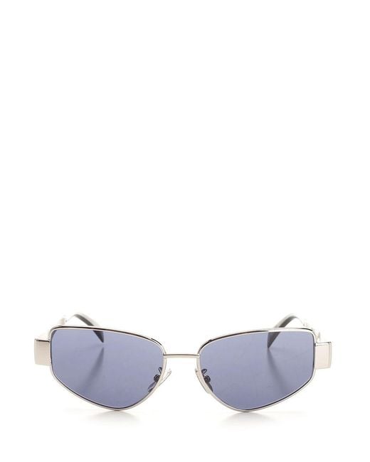 Céline White "Triomphe" Glasses