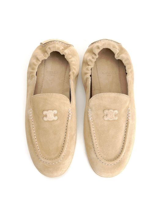 Céline Natural Adam Suede Moccasin for men