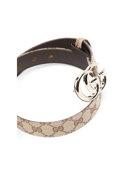 Gucci White Neutrals Belts