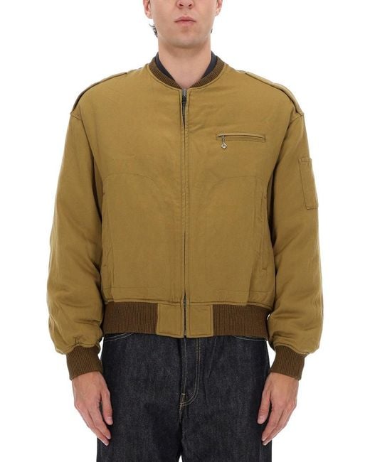 Visvim Green Gunner Reversible Down Jacket for men