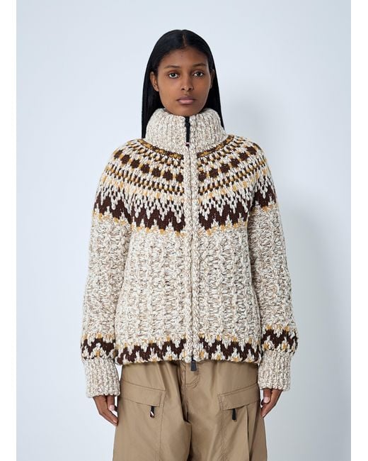 Moncler Natural "Girose" Down Jacket