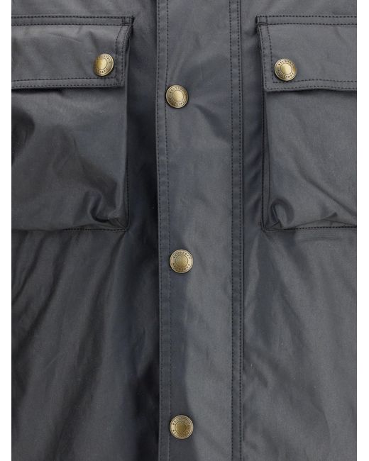 Belstaff Gray Racemaster Jacket for men