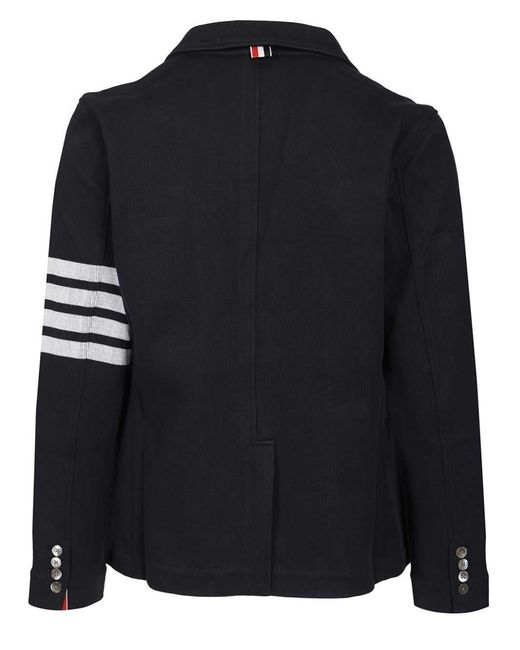 Thom Browne Black "Sack" Blazer for men