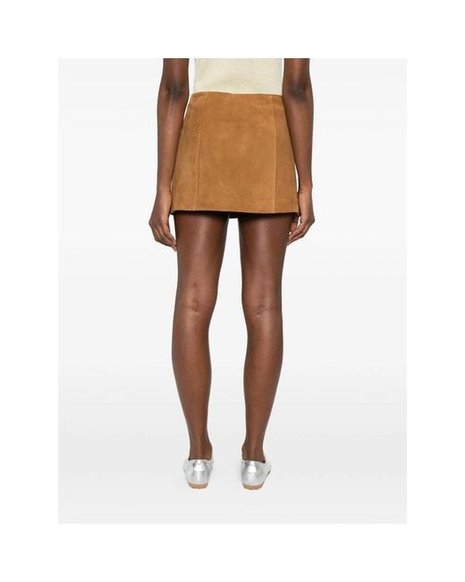 AMI Brown Skirts