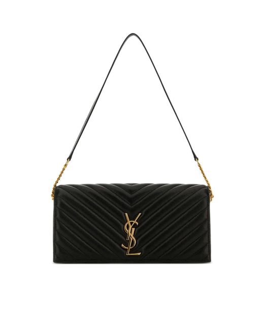 Saint Laurent Black Shoulder Bags