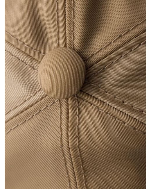 Prada Natural Re-Nylon Baseball Cap for men