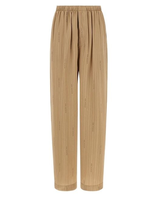 Balenciaga Natural 'Coocon' Pants