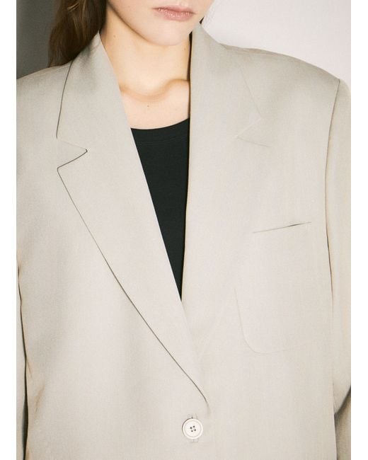 Our Legacy Natural Clasp Blazer