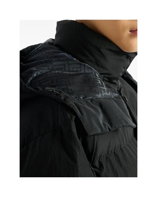 Balmain Black Coats for men