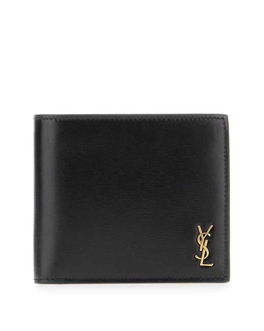 Saint Laurent Black Accessories Wallets for men