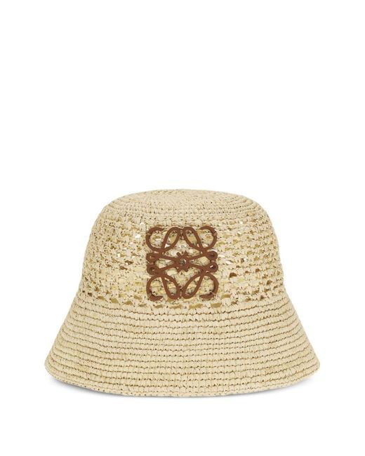 Loewe Natural Paula's Ibiza Rafia Bucket Hat