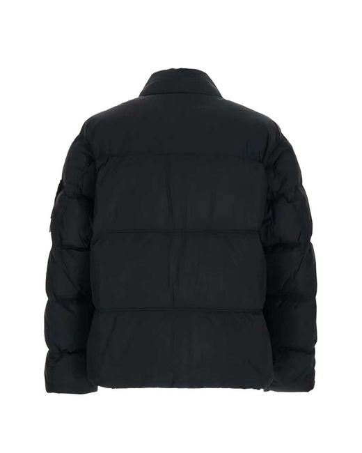 Stone Island Blue Button-Up Jacket for men