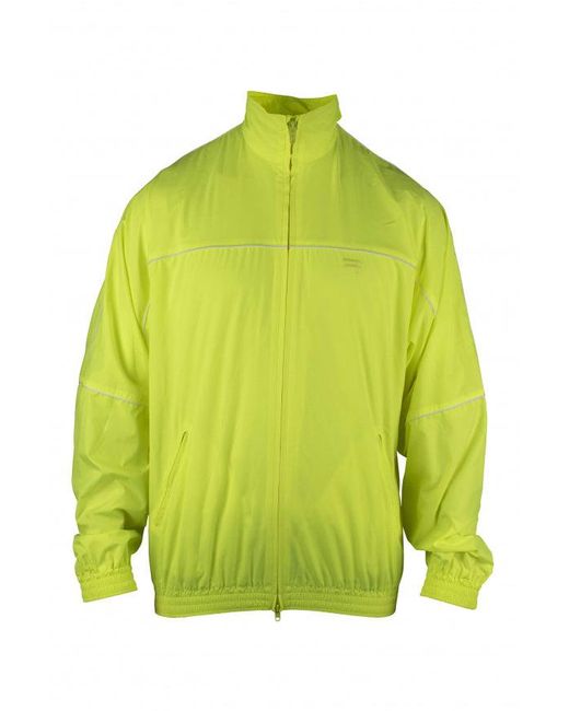 Balenciaga Green Neon Windbreaker Jacket