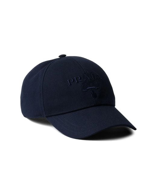Prada Blue Hats for men