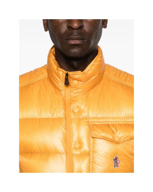 Moncler Orange Jackets for men