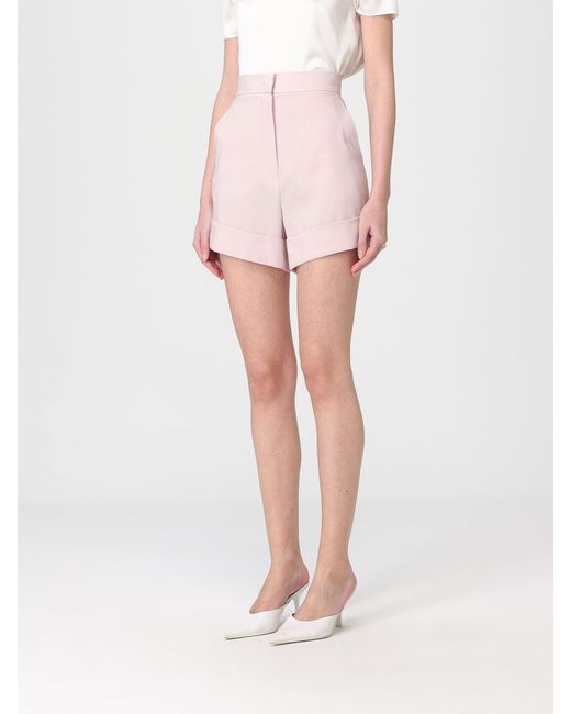 Max Mara Pink Tailored Wool Shorts for men